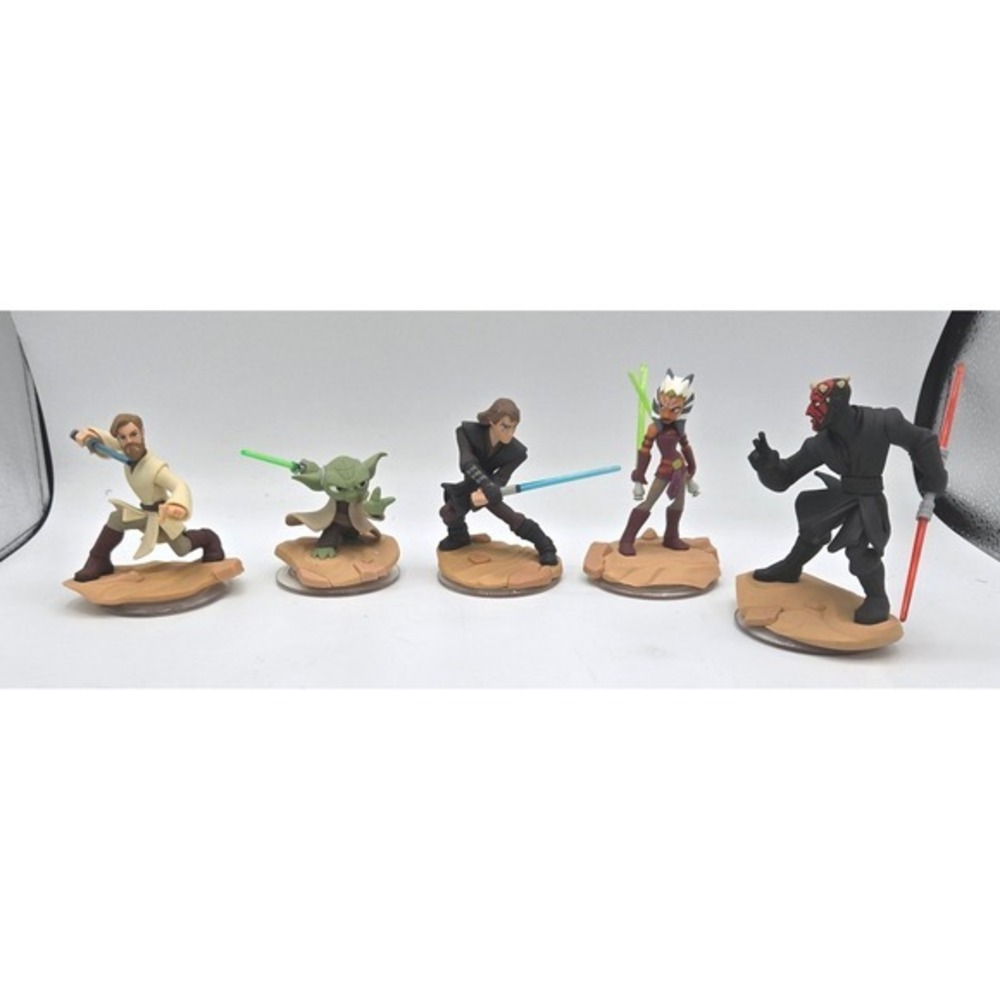 Disney‎ Infinity 3.0 Star Wars: Vader, Leia, Obi-Wan, Yoda, Anakin, Ahsoka, Maul